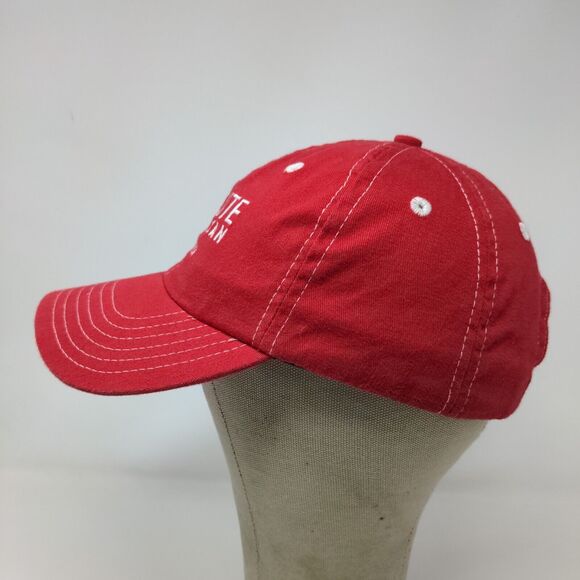Cap America Men's Salute American Vodka Strapback Hat Red Embroidered Logo - Picture 5 of 10